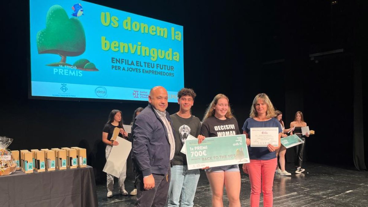 Ainara García i Eudald Tomas guanyen els XVI Premis Enfila el teu futur de Vandellòs