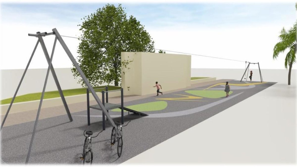 L'Ajuntament de Tarragona instal·larà una tirolina a la plaça dels Infants