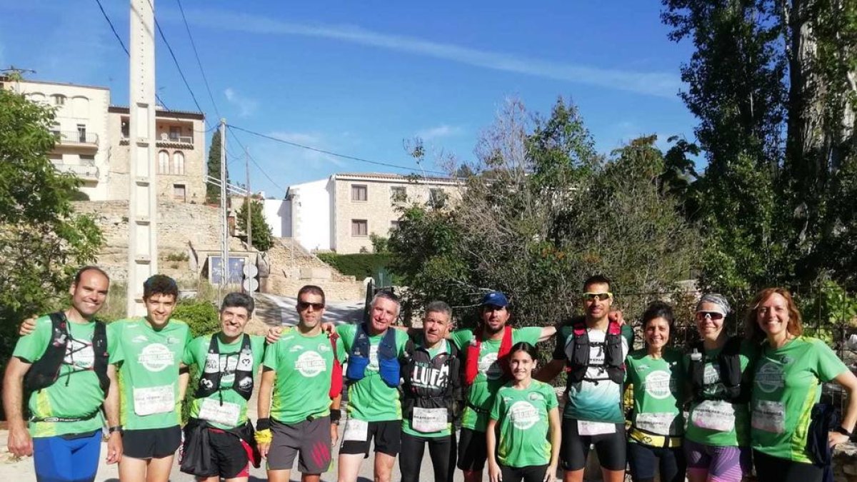 Éxito de participación en la tercera edición de la travesía solidària 'tombalaconca'