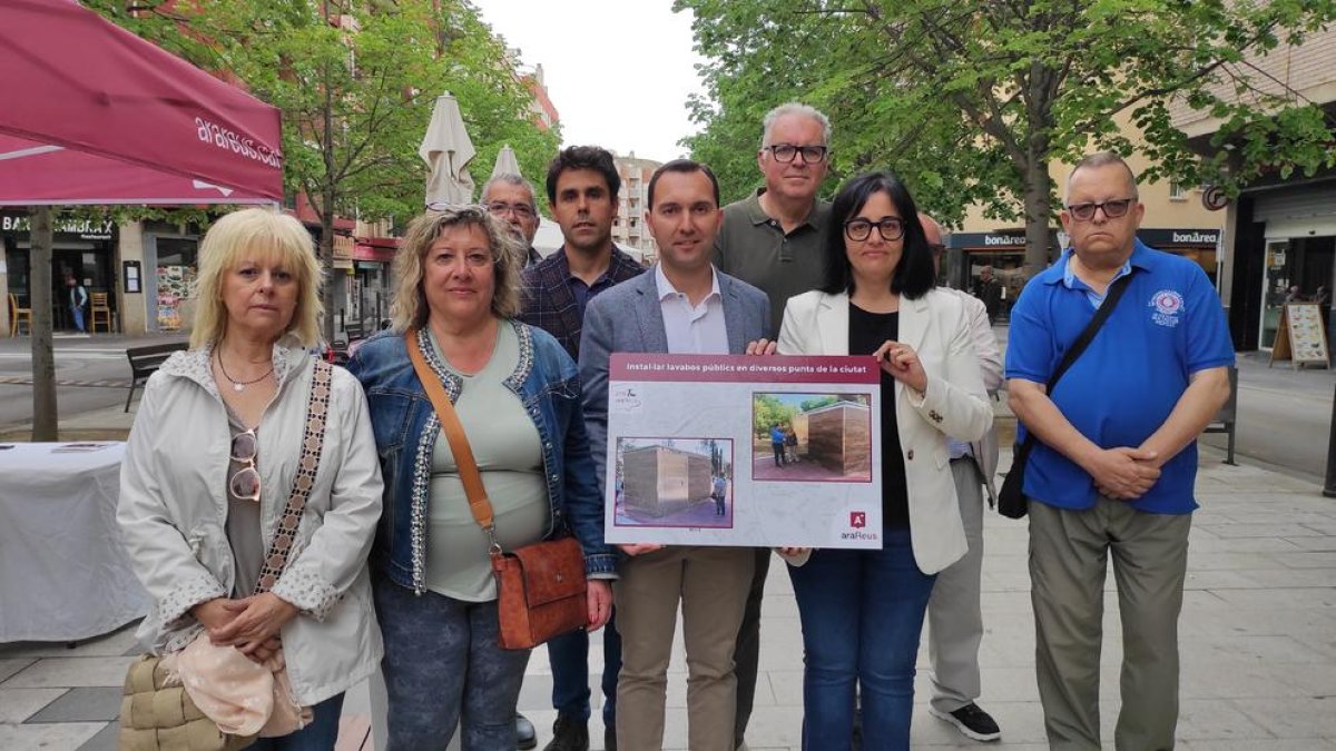Daniel Rubio aposta per instal·lar lavabos públics en diversos punts de Reus