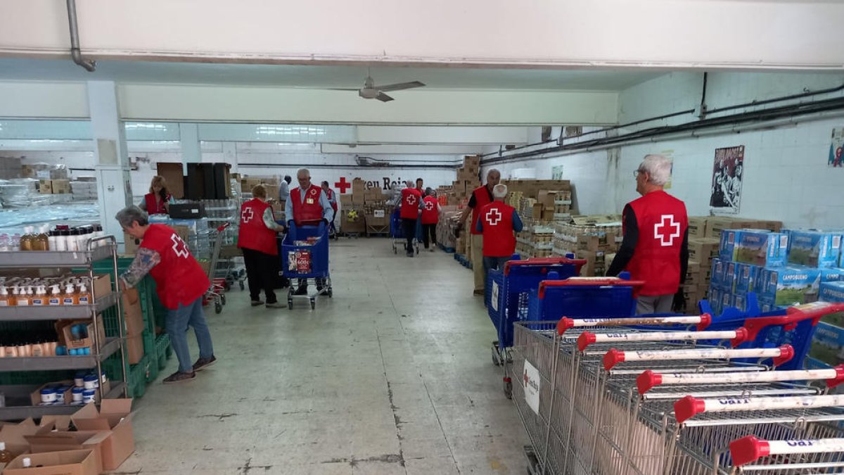 Cruz Roja repartirá cerca de 160.000 kg de alimentos a personas vulnerables en Tarragona