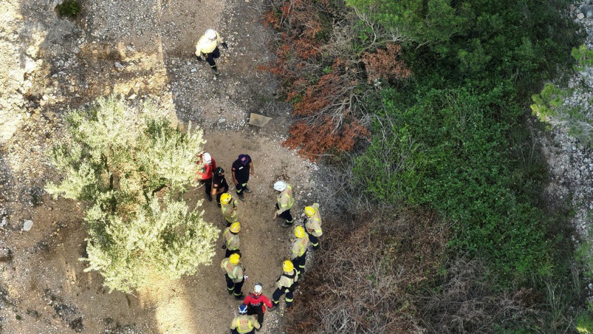Detienen la búsqueda del suizo desaparecido en Tortosa hasta tener nuevos indicios