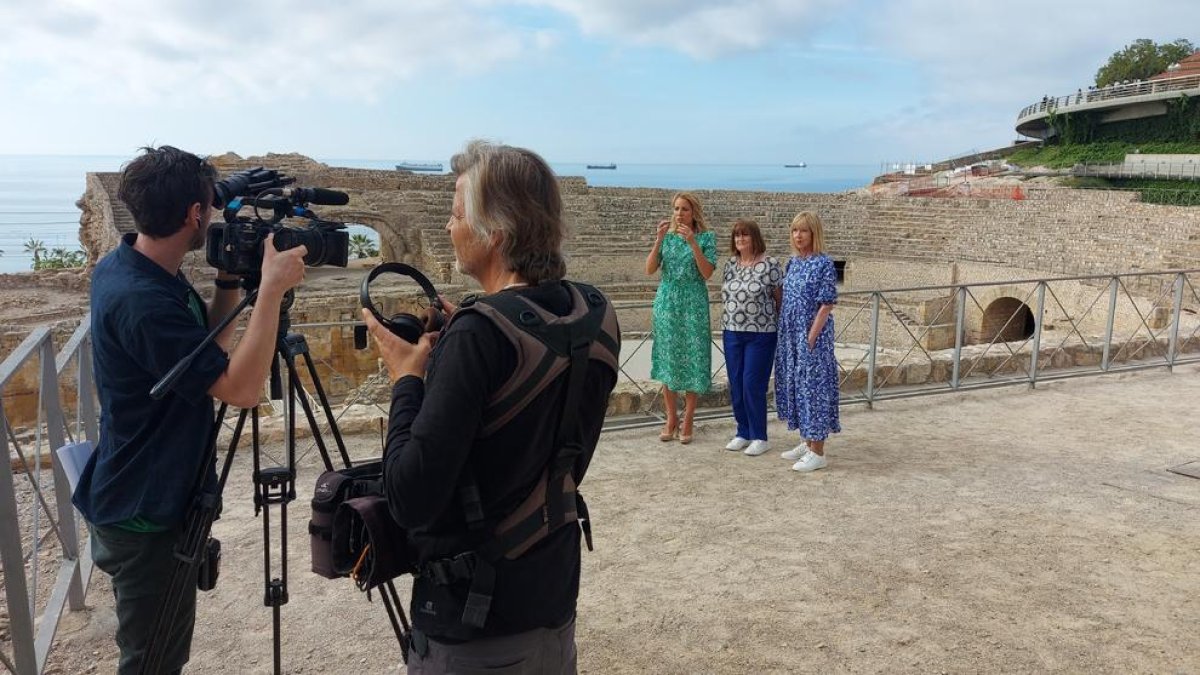 Tarragona s'omple de rodatges televisius aquesta setmana