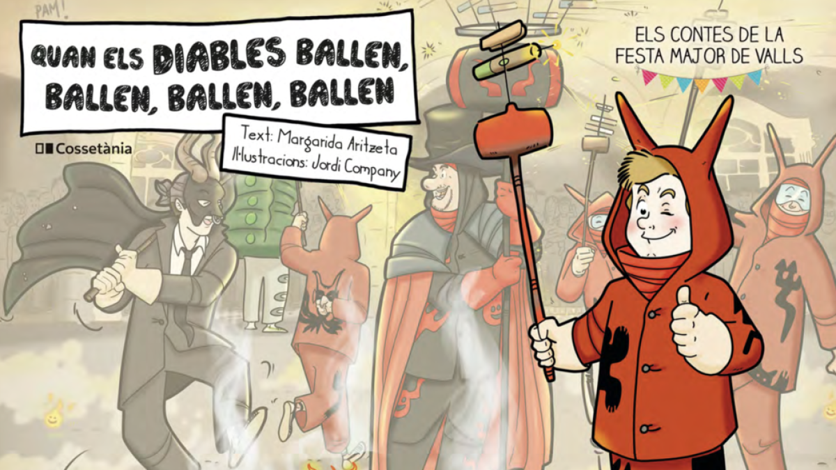 Els diables de Valls ballen sobre el paper