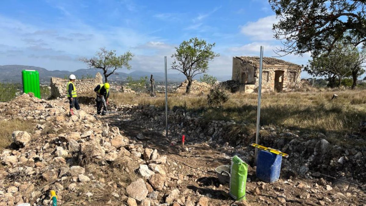 Las antiguas acequias de los regantes de Valls se cambian por una red a presión «más eficiente»