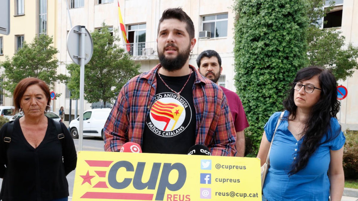 A judici el número dos de la CUP a Reus per un presumpte delicte de lesions contra la Policia