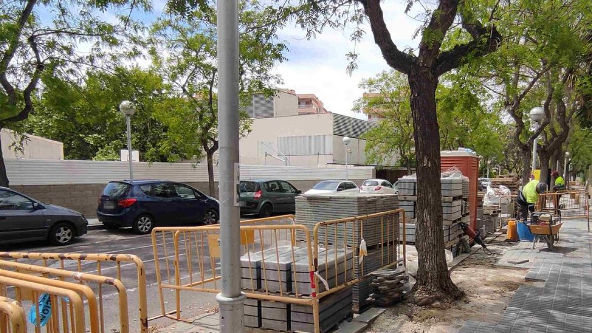Salou continua realitzant obres d'arranjament de carrers, en el marc del projecte de les 7 zones