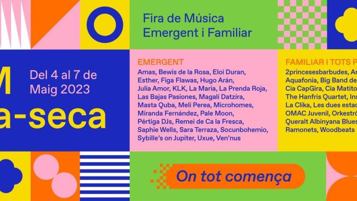 'Fira de Música Emergent i Familiar', del 4 al 7 de mayo en Vila-seca