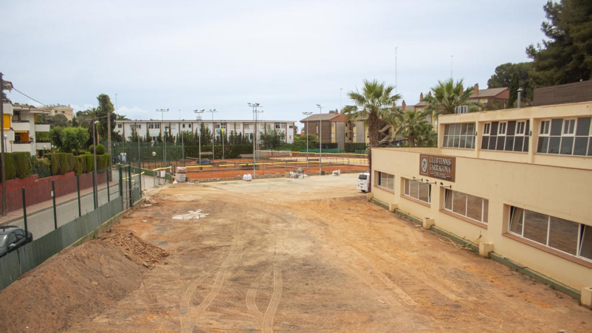 El Club Tennis Tarragona posa en marxa la reconstrucció de la Zona Park