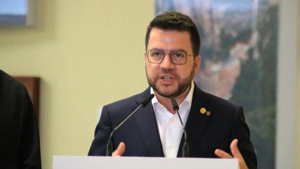 Pere Aragonès fa canvis al govern de la Generalitat, a Territori i Educació