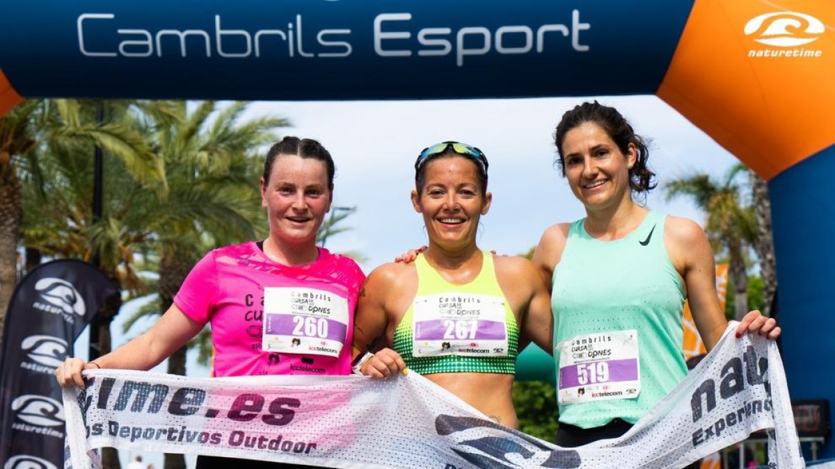 Katherine Chaplin gana la 4.ª edición de la Carrera de las Mujeres de Cambrils