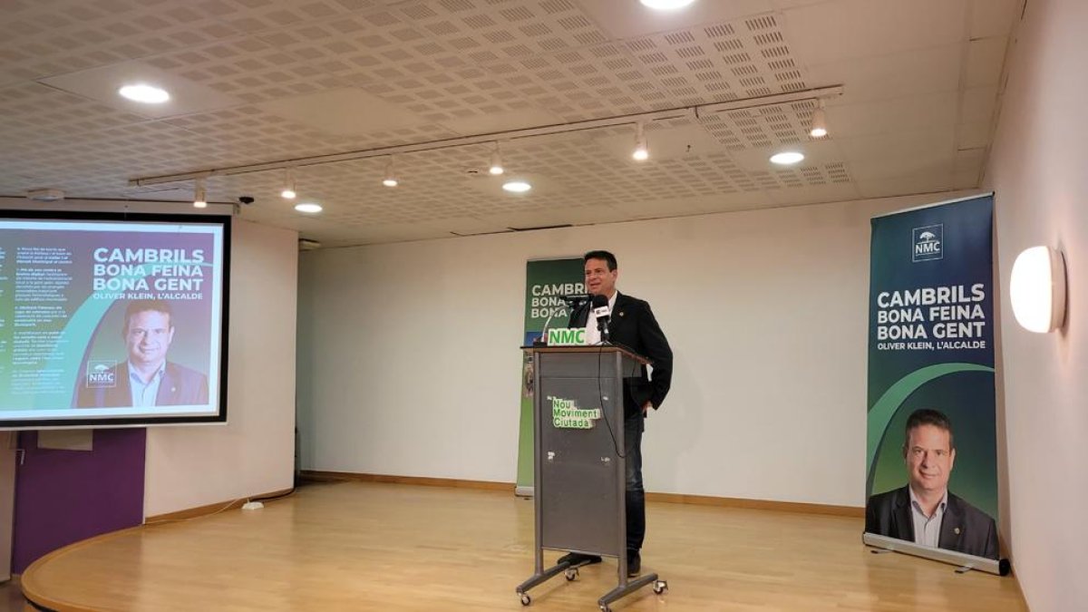 Oliver Klein apuesta por el turismo deportivo y la ampliación del polígono Belianes sur en Cambrils