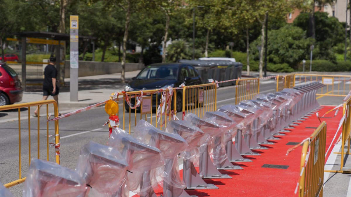La mitad de las estaciones para la bicicleta compartida de Reus están listas