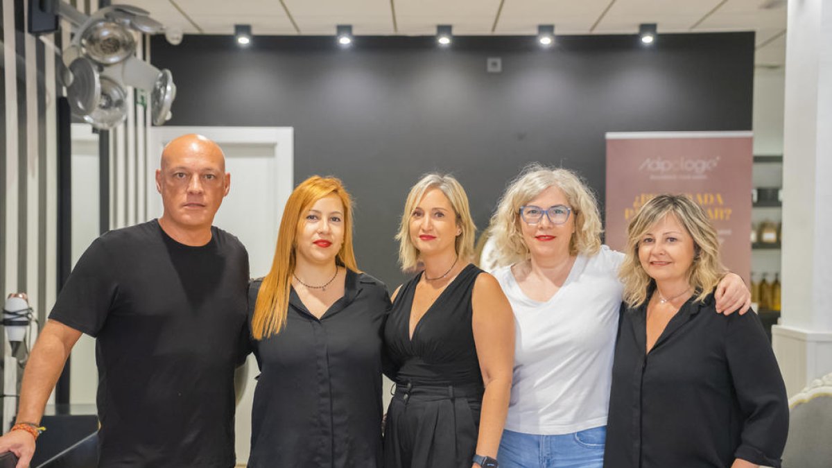 Las manos que peinan a la Vitxeta de Reus