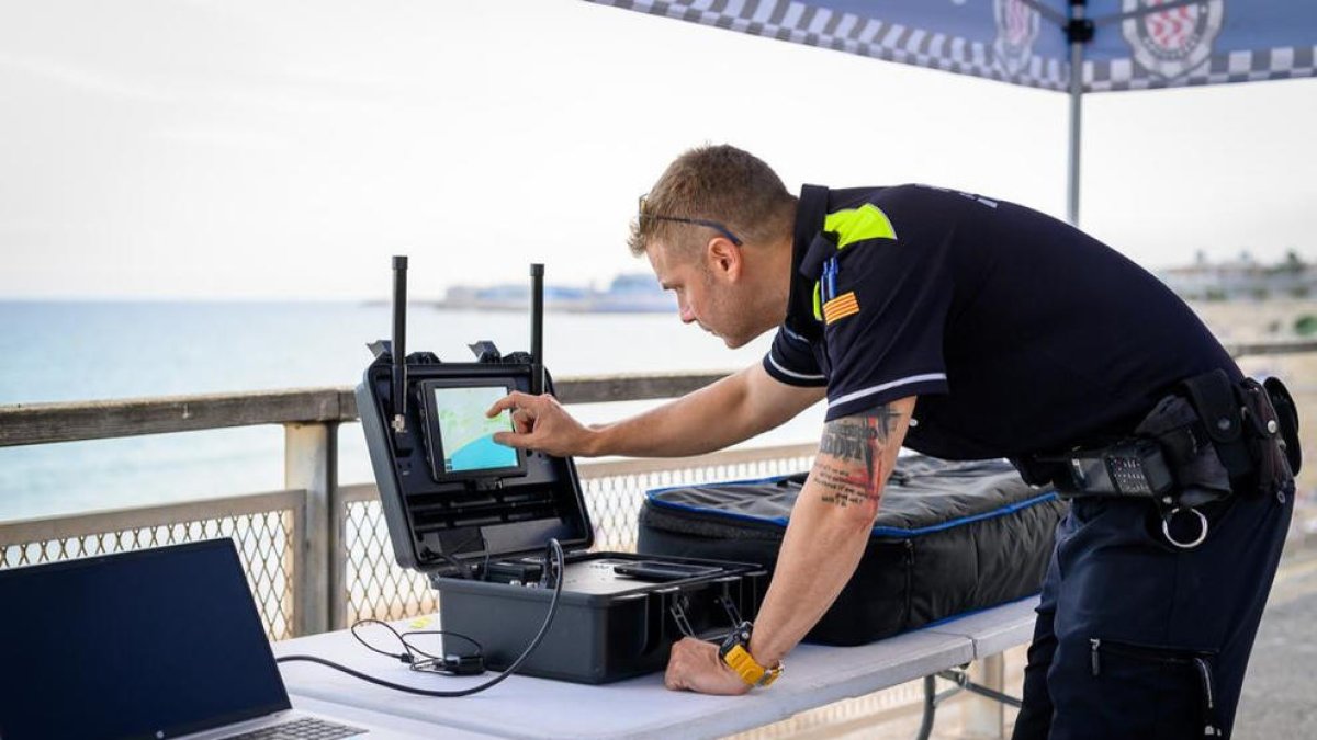 Interceptan un dron sobrevolando Tarragona durante el Concurso de Fuegos Artificiales