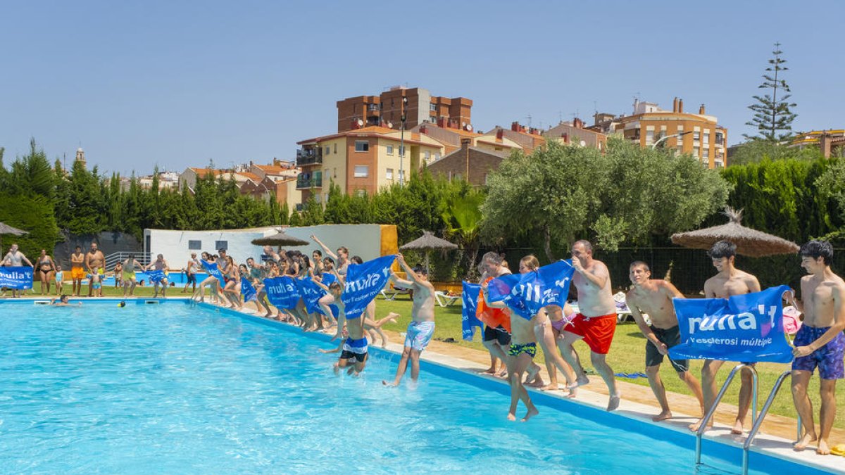 Constantí celebra una nueva edición del 'Mulla't per l'Esclerosi Múltiple'