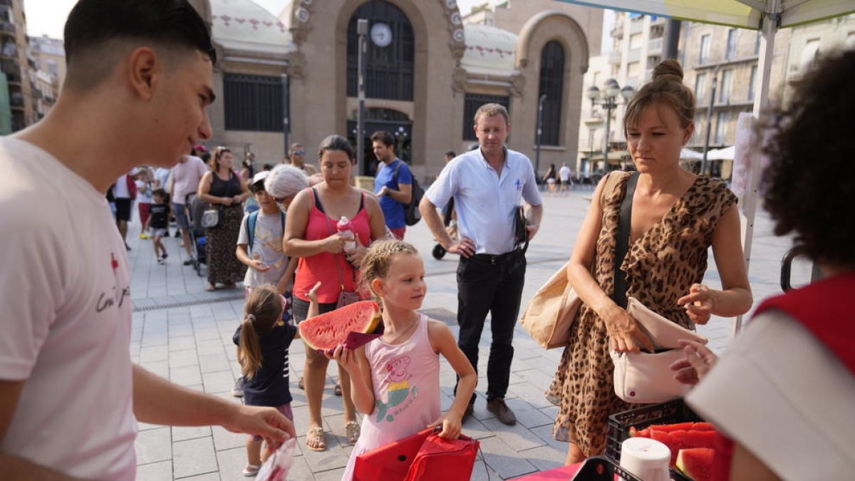 La tradicional sindriada solidària de Sant Magí arriba aquesta tarda al Mercat Central