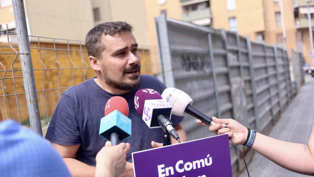 Collado (ECP) quiere aprovechar solares municipales para hacer vivienda pública en Tarragona