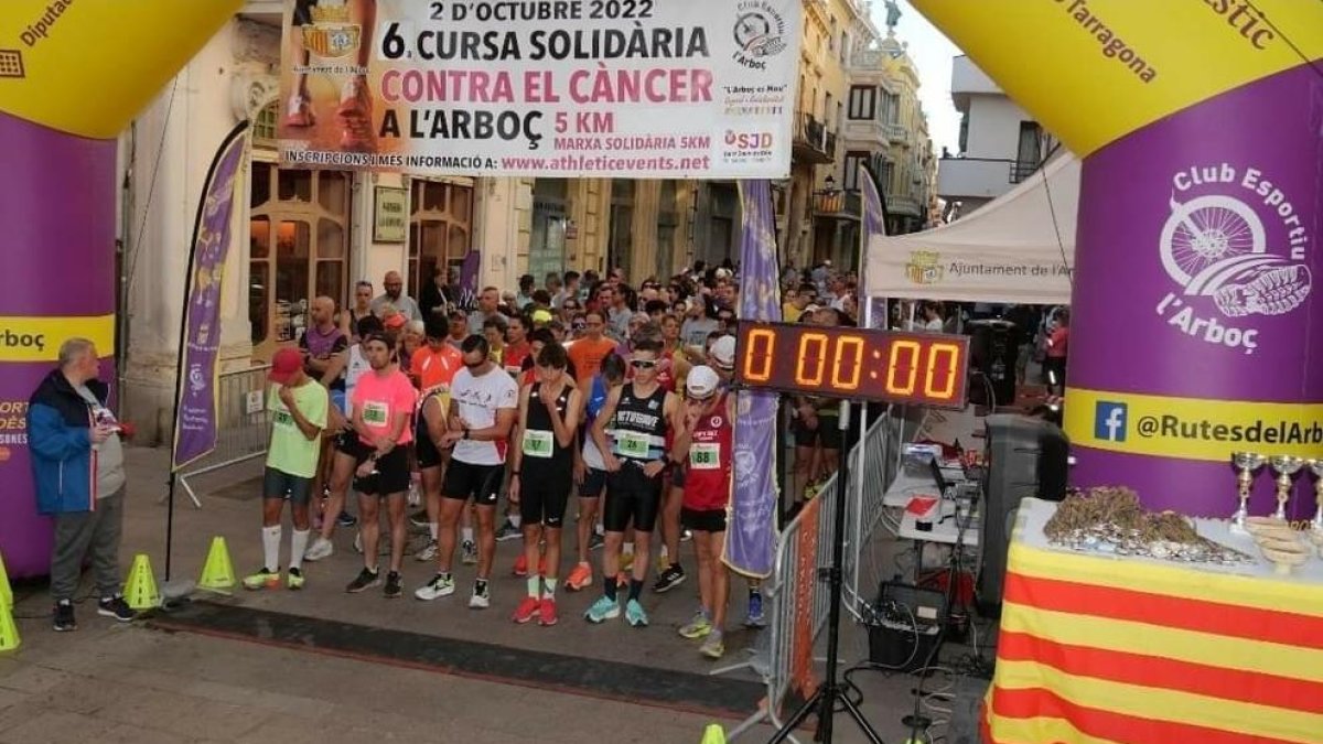 L'Arboç obre les inscripcions per participar a la 7ª Cursa i Marxa Solidària contra el Càncer