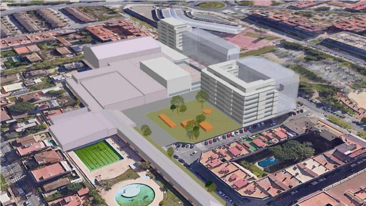 El Reus Deportiu vendrà patrimoni per a construir un pavelló de dues plantes