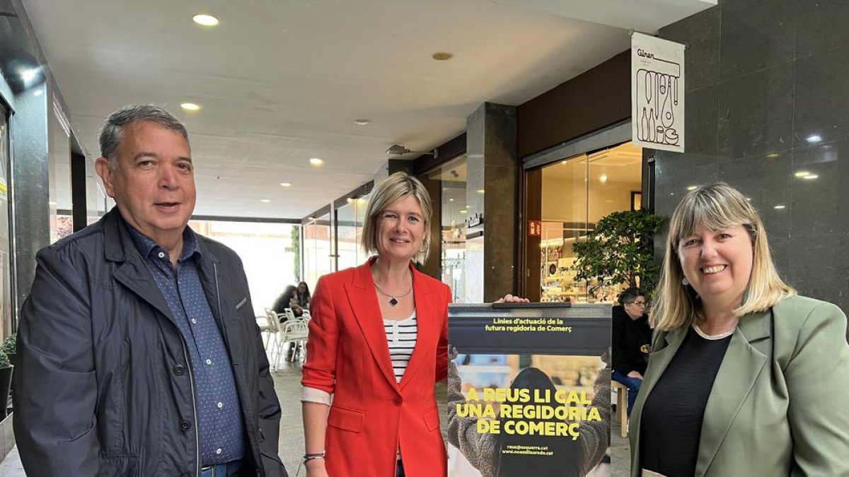 Llauradó (ERC) apuesta por la creación de una concejalía específica de comercio en Reus