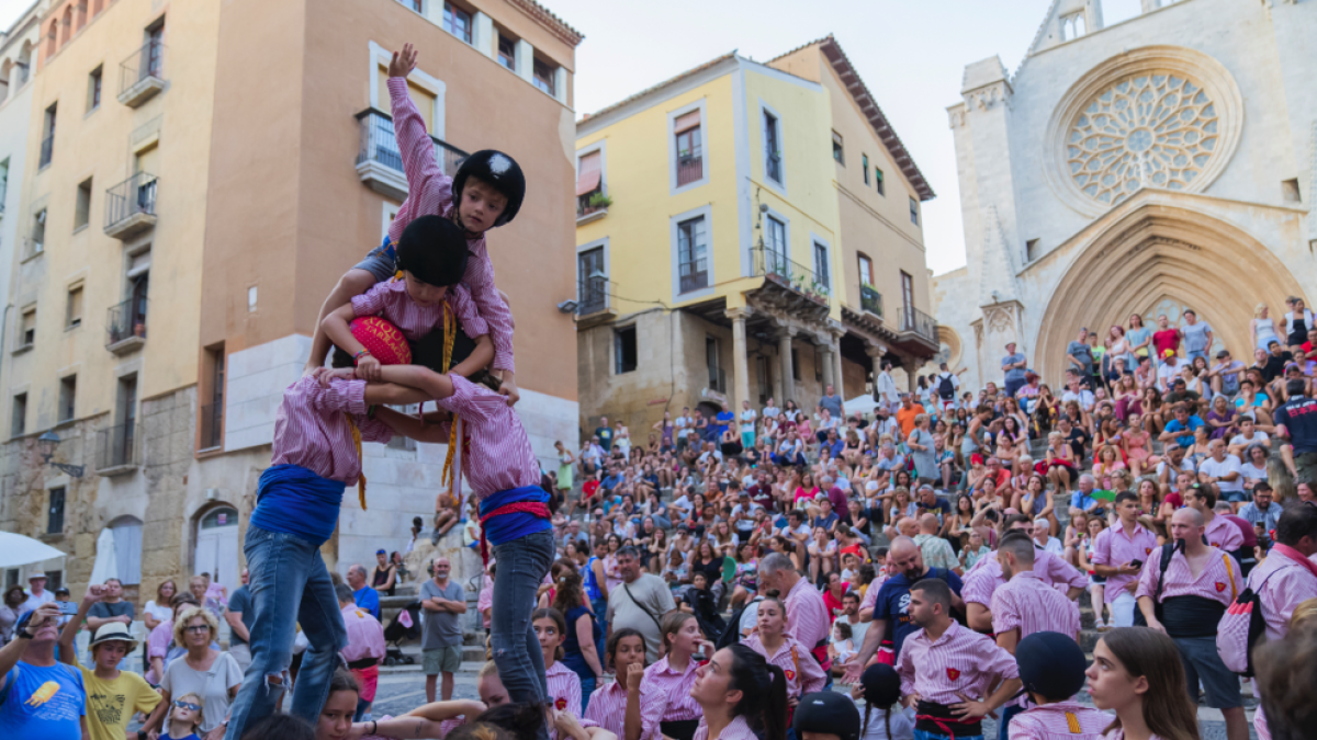 Las collas de Tarragona ultiman detalles de cara a la diada de Sant Magí