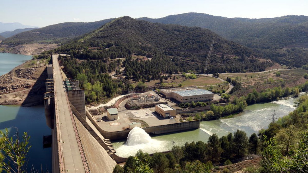 Les reserves d'aigua de la CHE ja es troben per sota del 50% de la seva capacitat total