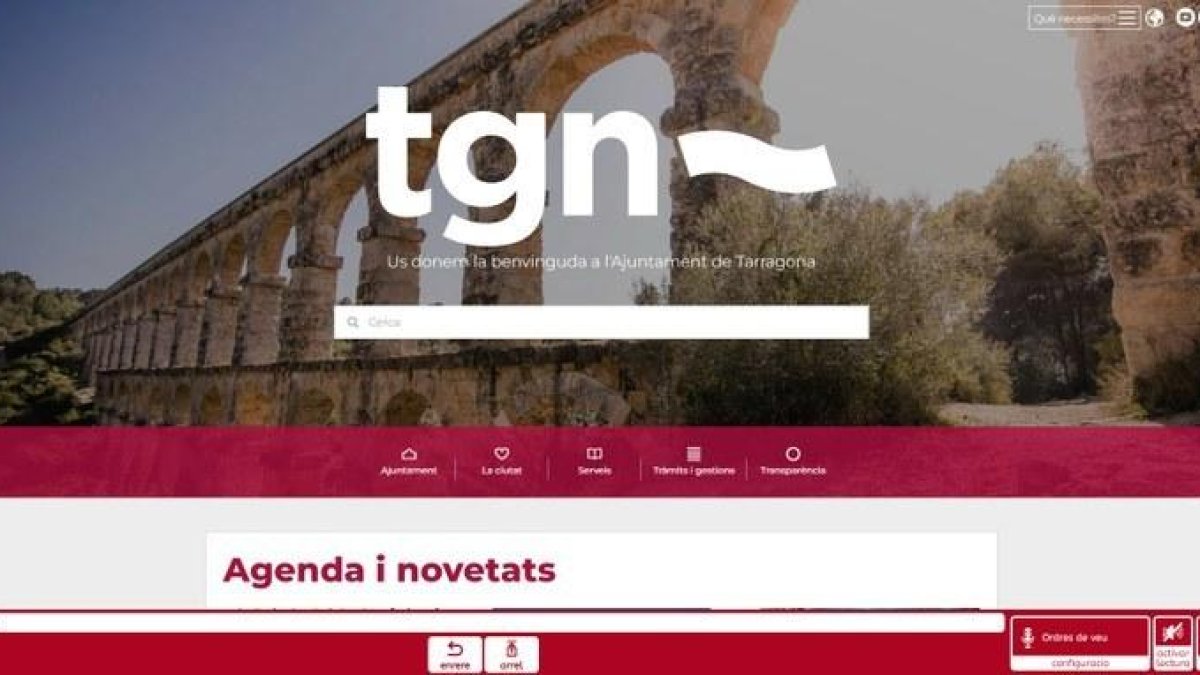 El Ayuntamiento de Tarragona implementa un sistema automatizado de accesibilidad en la web