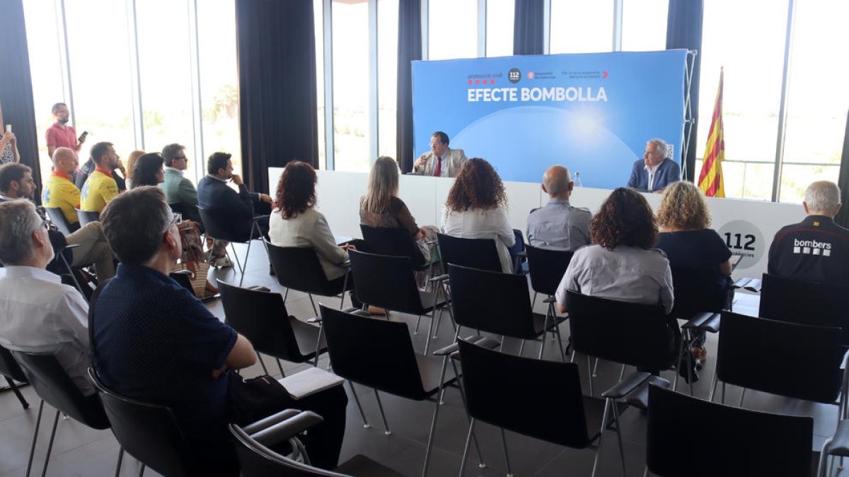 Interior hará un nuevo simulacro del Plaseqta con confinamiento de trabajadores a las empresas del polígono de Constantí