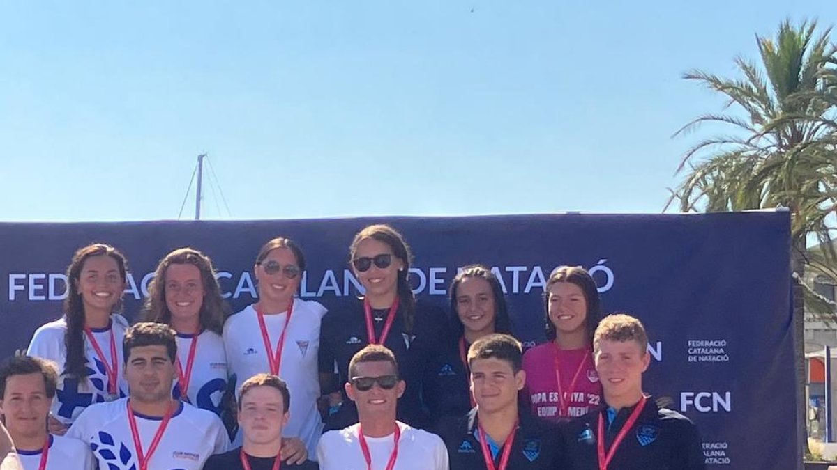 El Club Natación Tàrraco arrasa al Campeonato de Cataluña de Aguas Abiertas