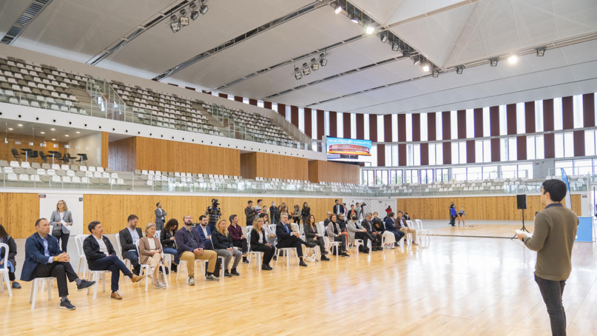 Imatge d'arxiu del Palau d'Esports Catalunya.