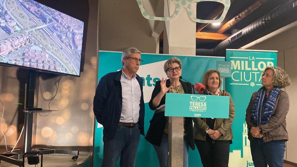 Pallarès construirà un gran parc verd a la platja de vies d'ADIF