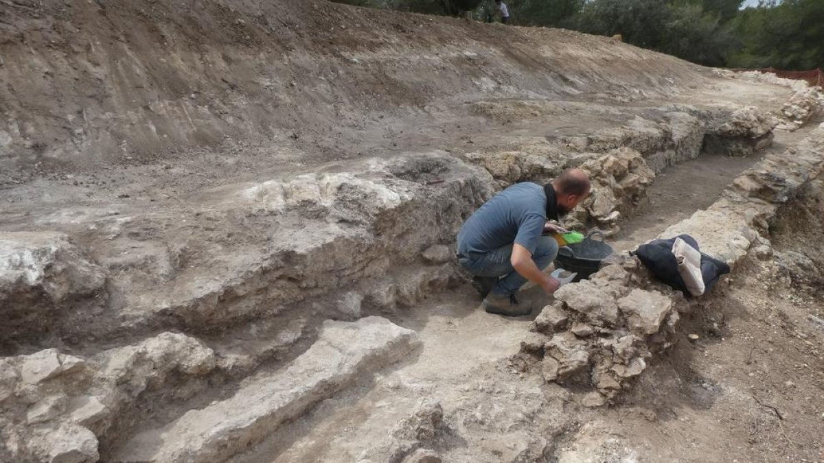 L'ICAC finalitza l'excavació d'un nou tram de l'aqüeducte del Gaià als Pallaresos