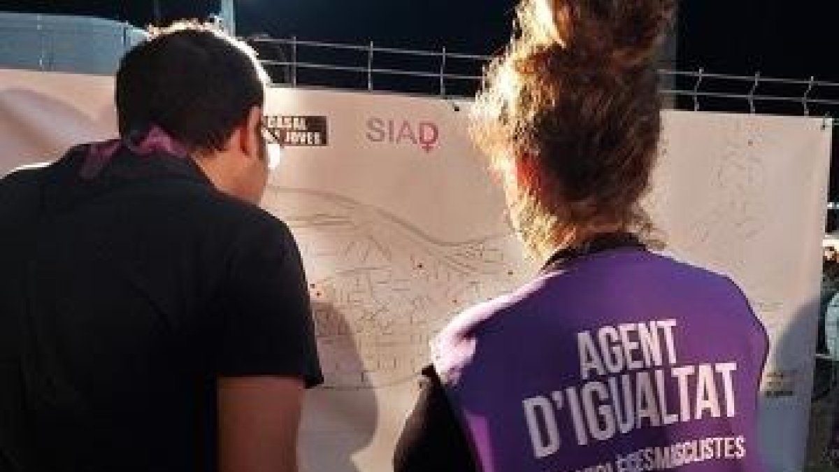 Punt Lila a la Festa Major de la Garriga, aquest estiu.