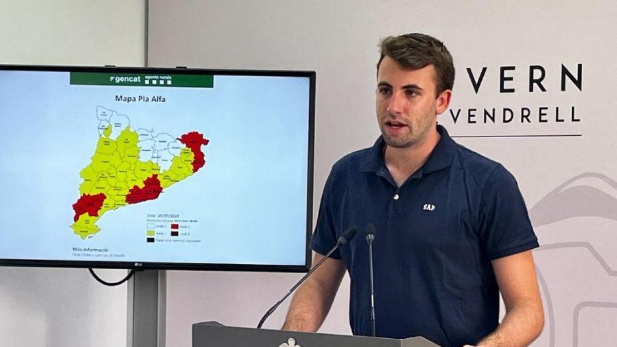 El Vendrell activa mesures preventives per l'alt risc d'incendi forestal