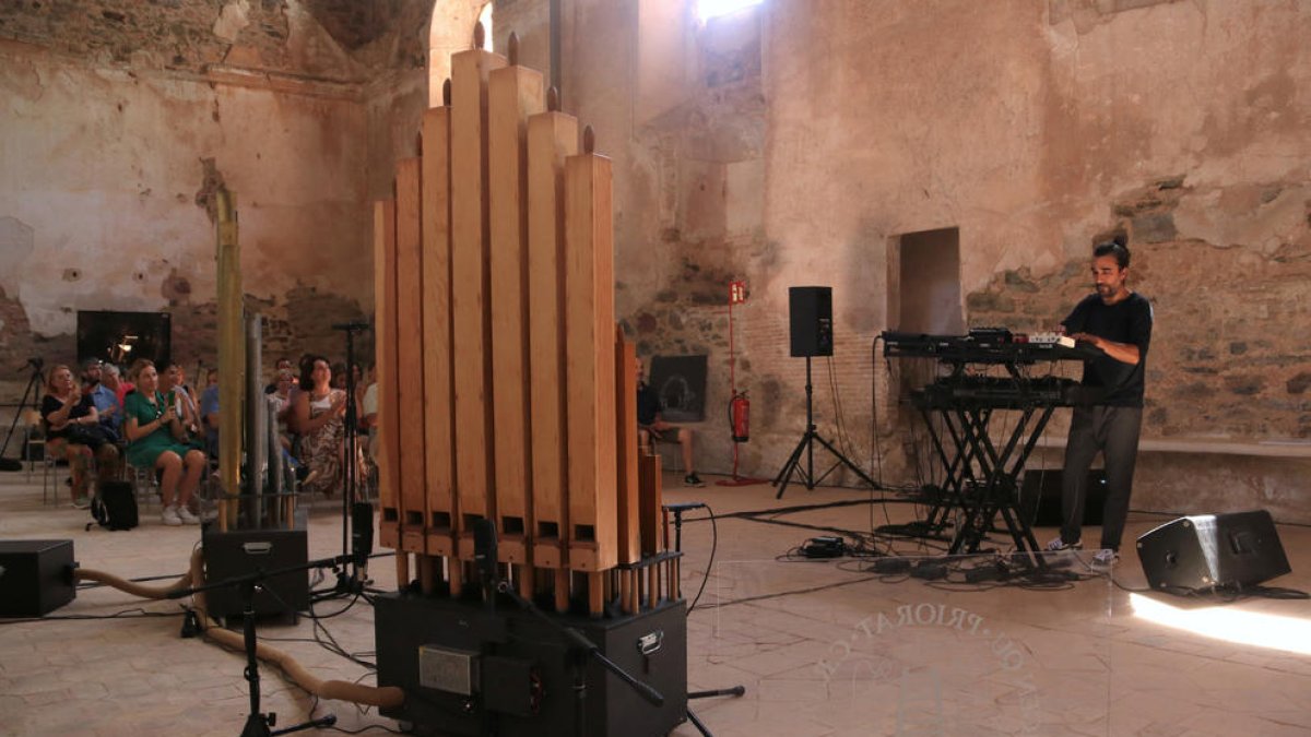 El hiperórgano de Carles Viarnès envuelve la Cartoixa d'Escaladei en la séptima edición del Festival Terrer Priorat