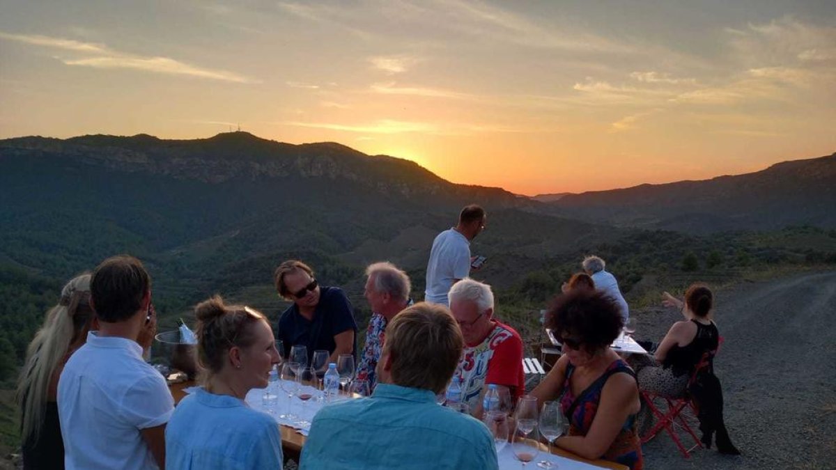 Vinos y música en vivo en el Priorat