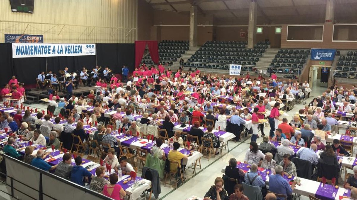 El 64è Homenatge a la Vellesa de Cambrils se celebrarà aquest diumenge 4 de juny