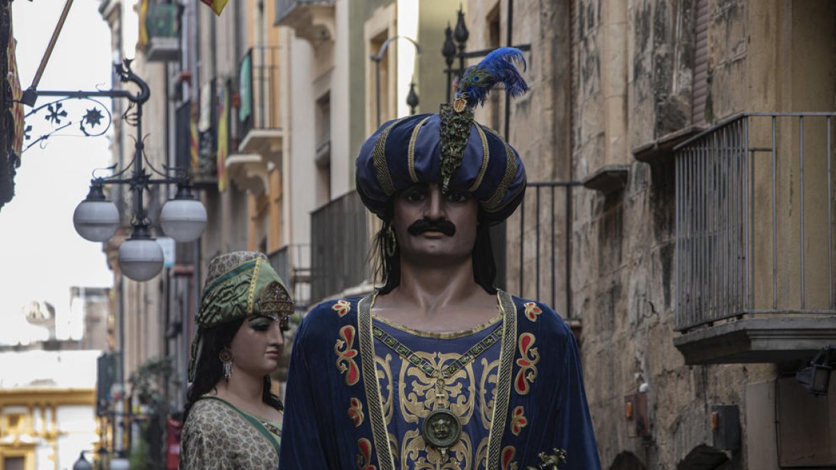Els Gegants Moros de Tarragona, convidats d'honor a la Festa Major de Granollers