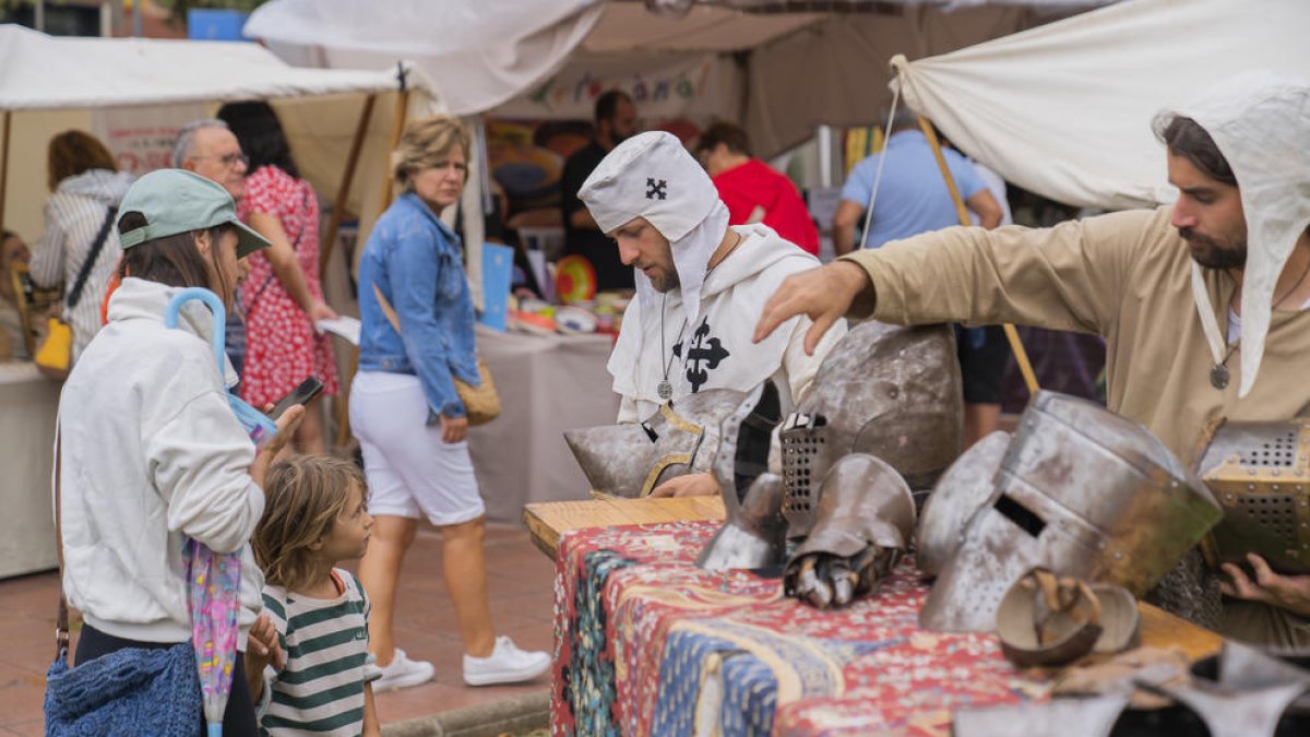 Jaume I vuelve a reinar en Salou, a pesar del mal tiempo