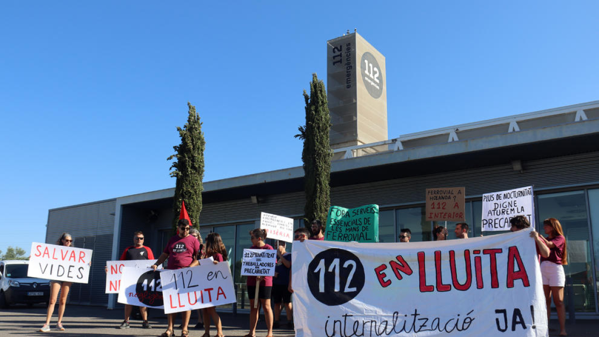 Imatge d'una protesta anterior.