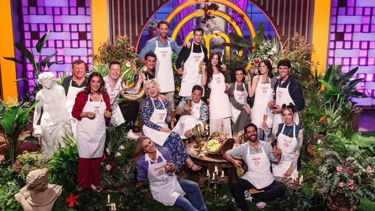 Estos son los 15 famosos que participarán en la nueva edición de MasterChef