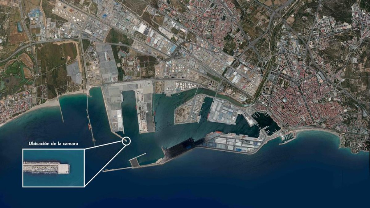 El Port de Tarragona incorpora una cámara de última generación para mejorar la seguridad