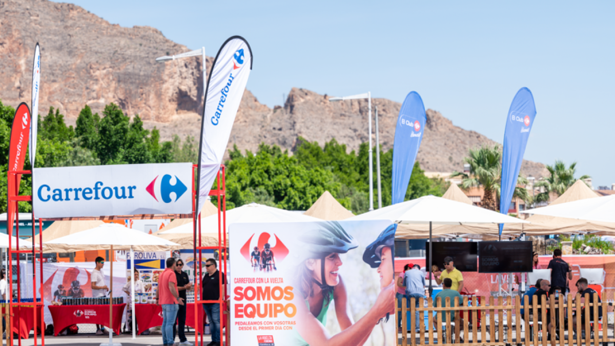 Carrefour, patrocinador de La Vuelta, oferirà degustacions al passeig de les Palmeres