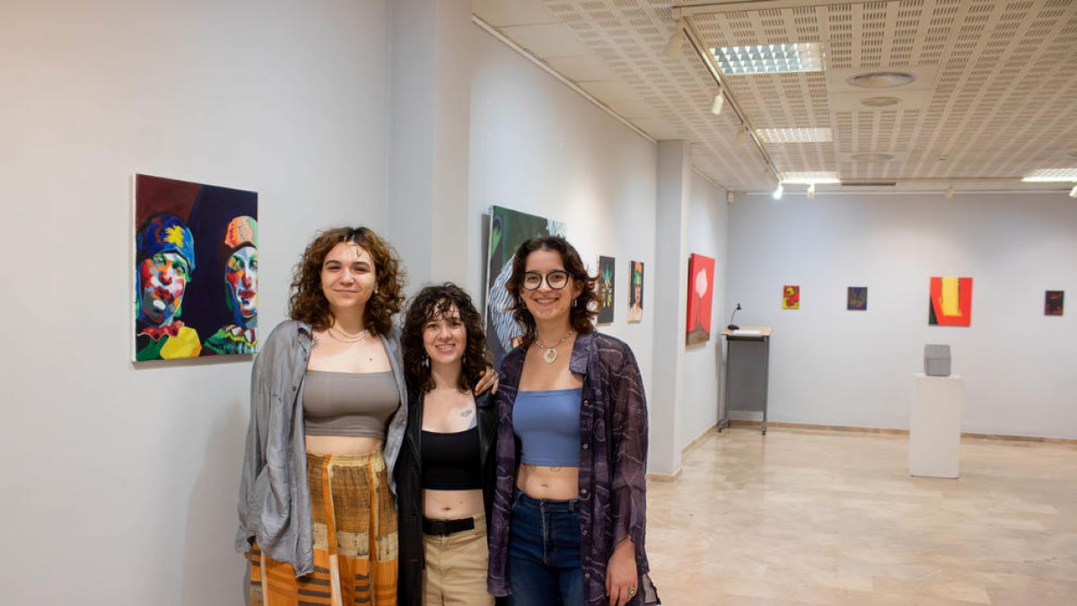 La vida des d'un prisma de color vermell