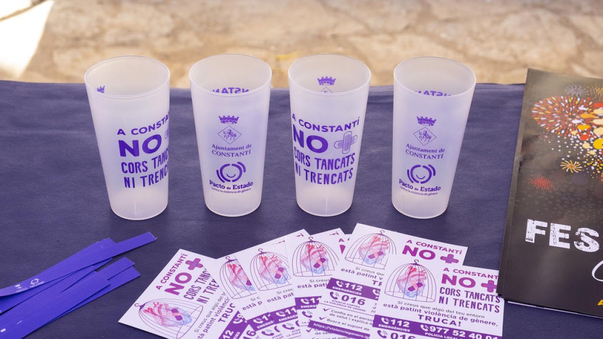 Constantí instalará un Punto Lila durante la Nit de Barraques y el Pregón de Fiesta Mayor