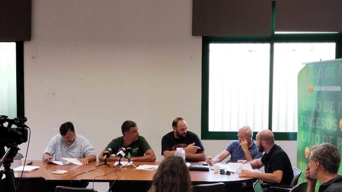 Unió de Pagesos denuncia la opacidad de la Lonja de Reus y los precios por debajo de los costes de los frutos secos