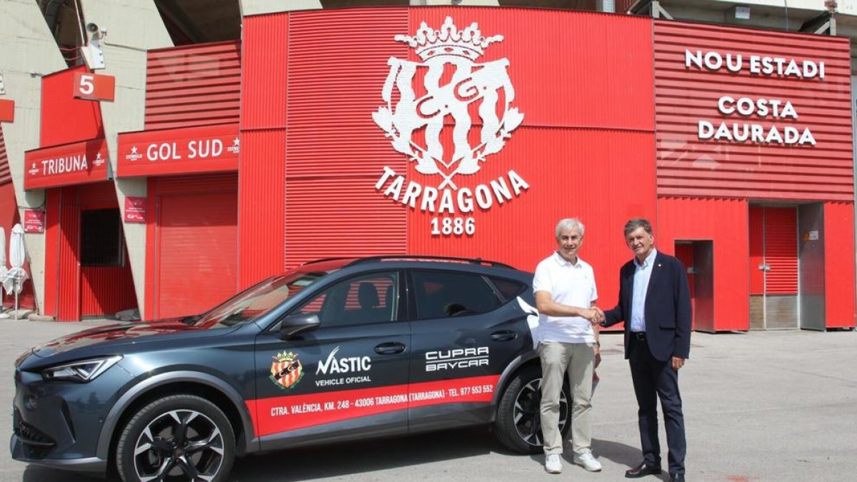 Grup Jobacar y Nàstic amplían su colaboración por tres temporadas más
