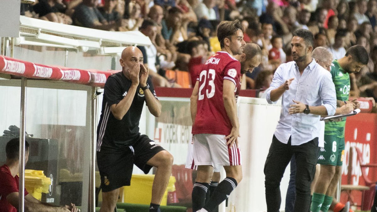 La jugada de estrategia 'Sant Magí' da los primeros tres puntos al Nàstic