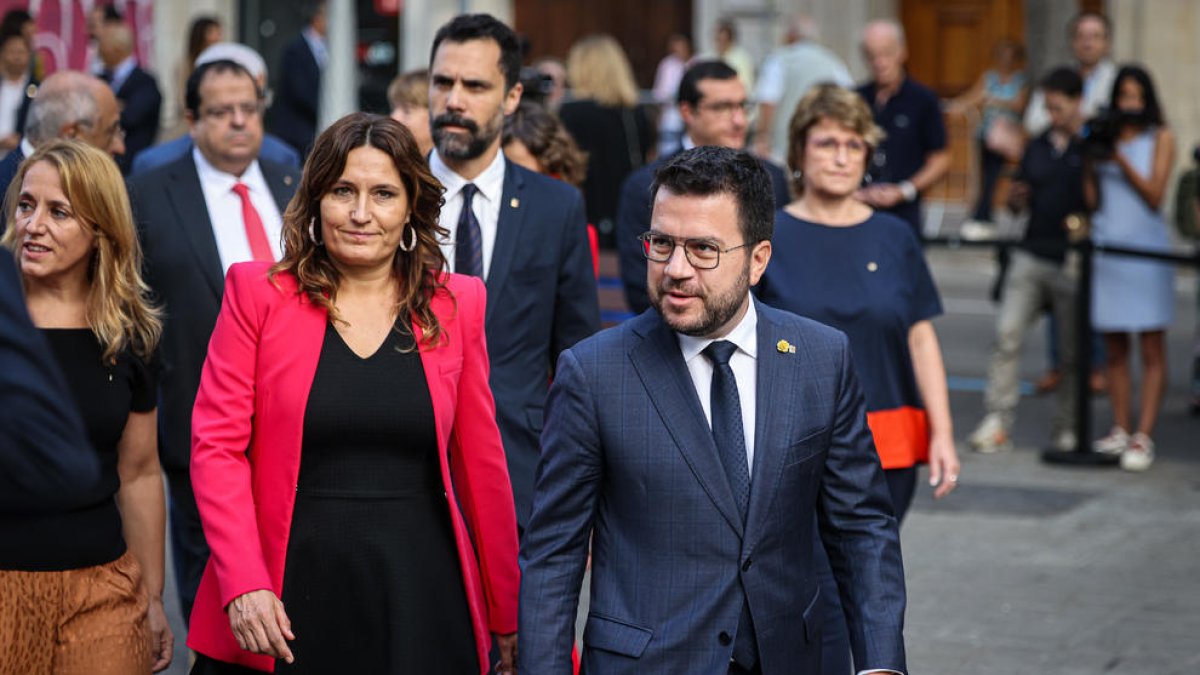 El Govern insiste en que la amnistía es «un punto de partida y una línea roja» y que hay que abordar el referéndum